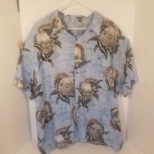 BATIK BAY HAWAIIAN BUTTON DOWN SHIRT